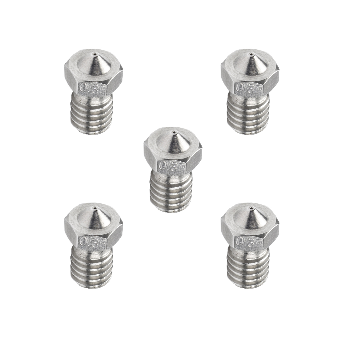 0.35 mm E3d V6 stainless steel  Nozzle (1.75mm) (5pcs)