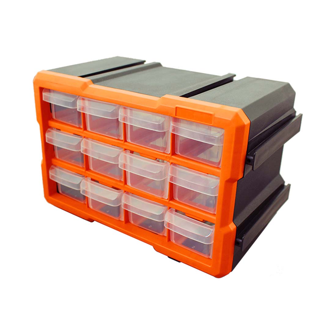 Plastic Organizer Drawer Box 12 (V) (29.5*19.5*16 cm)