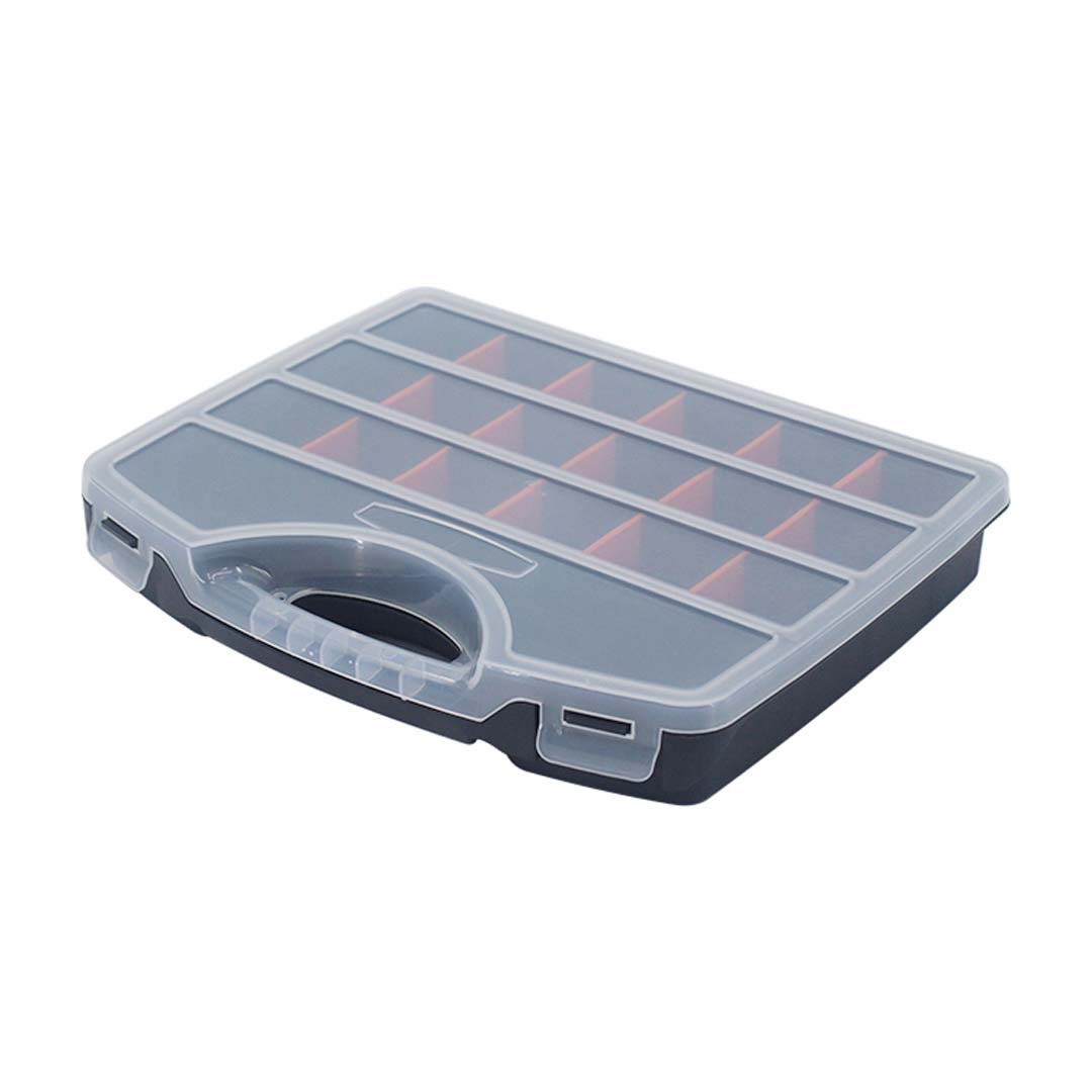 Plastic Organizer Box 18+2 (H) (25.5*21*4 cm)