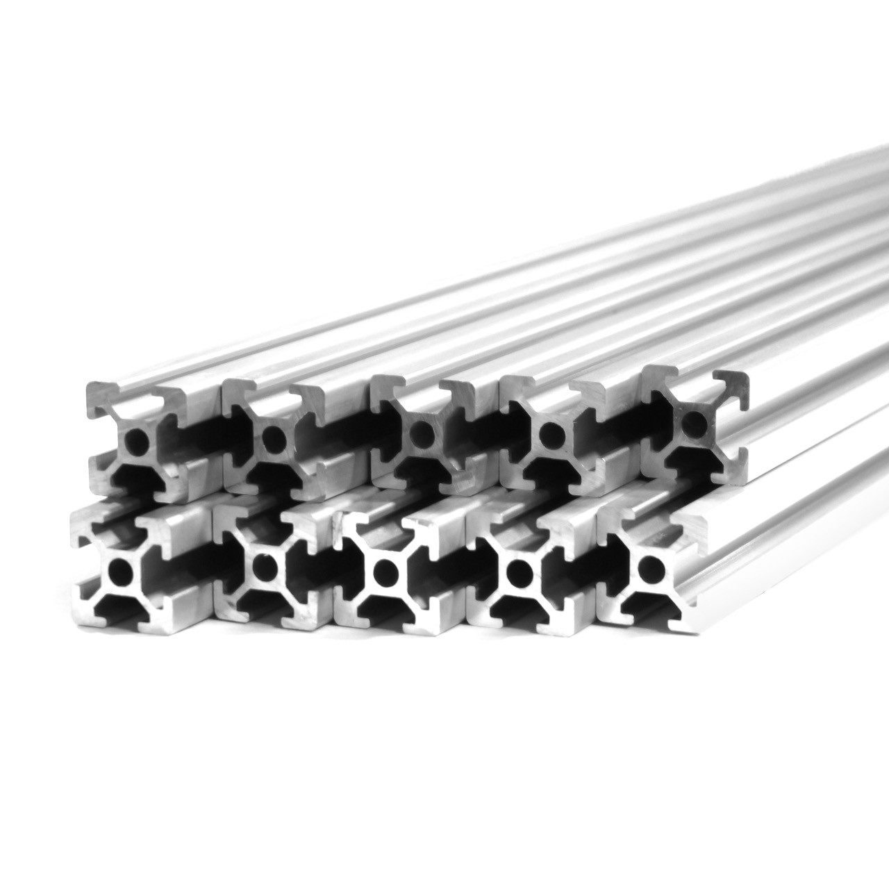 3030 Aluminium T Slot Extrusion 1.8mm Thickness 1000mm