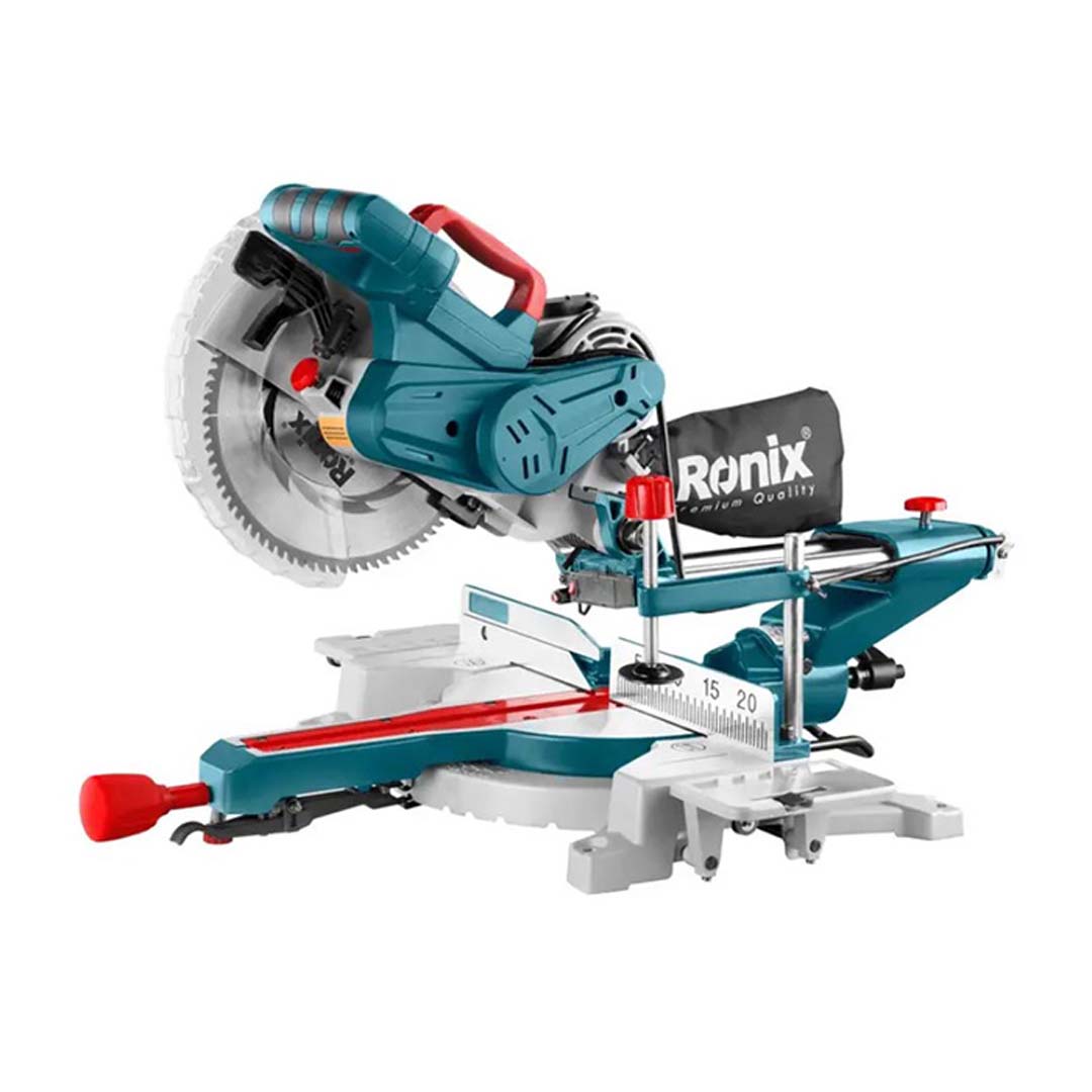 Sliding Miter Saw 255mm , 220-240v,18.2kg Power 2000w,No load speed 5300RPM,Max cutting capacity 0°/90°:70x300mm