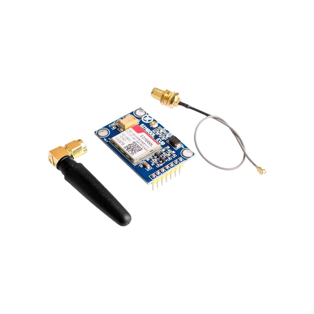 SIM800L V2.0 5V Wireless GSM GPRS Module Quad-Band W/ Antenna Cable Cap