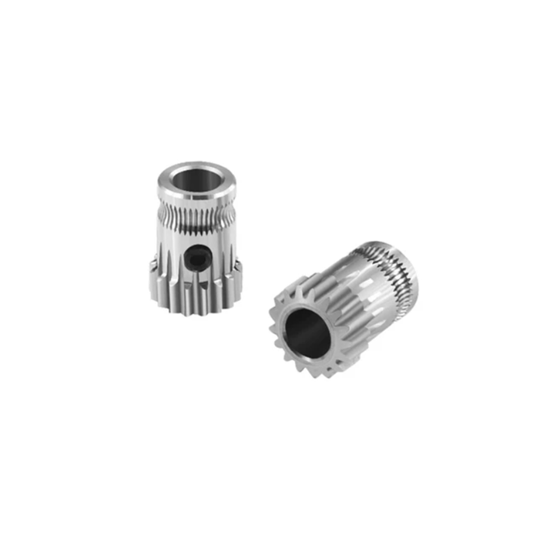 Btech stainless steel extruder driver gear set 25T inner bore 8mm 1.75mm  (2pcs/set)