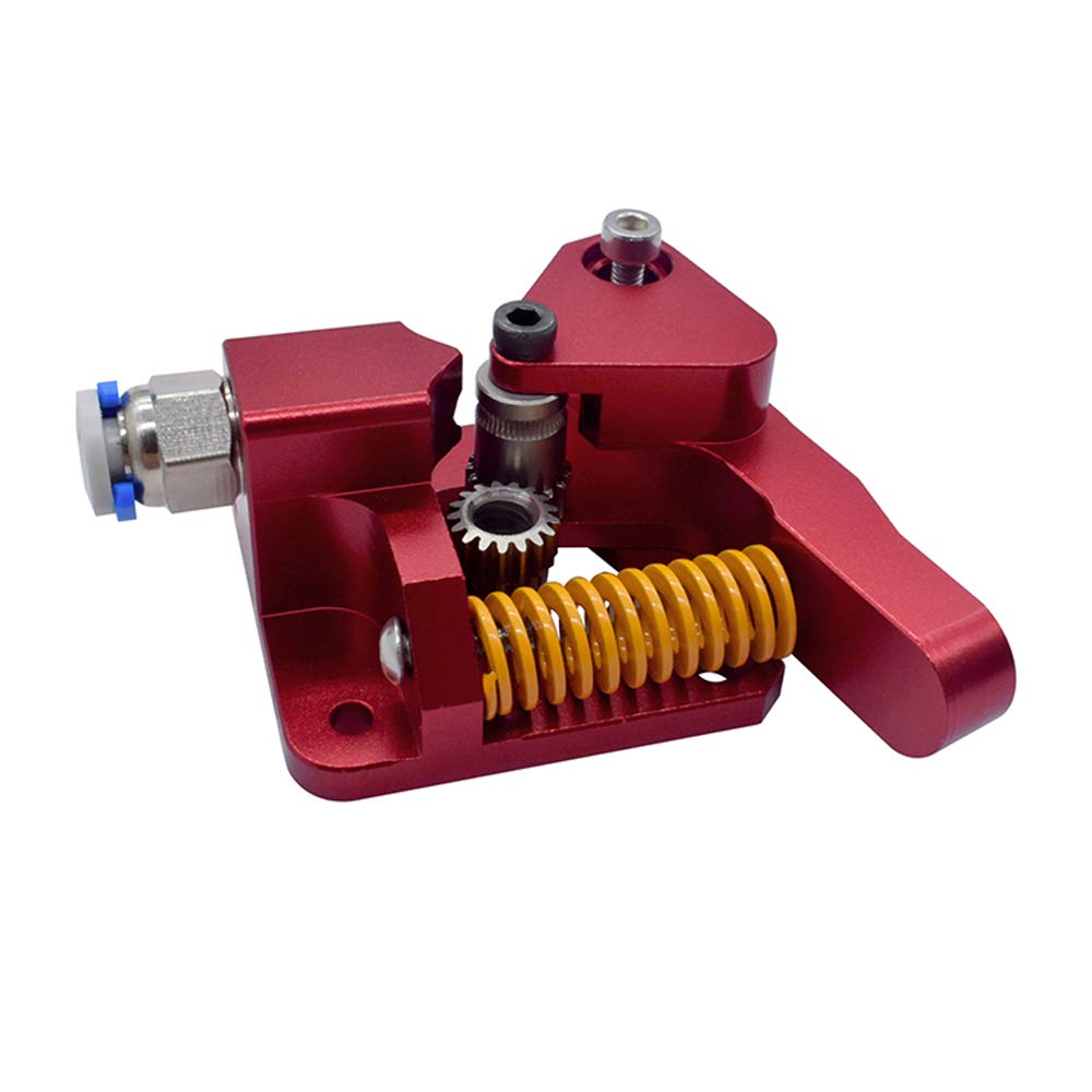 Creality Metal CR10/MK8 upgrade extruder parts red with extruder gear left/right