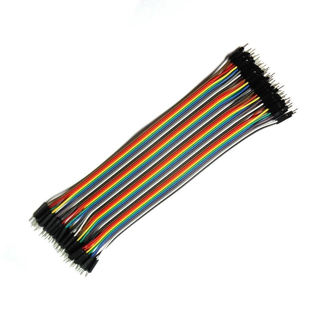 Male to Male 20cm - 40Pcs  Solderless Jumper Breadboard Wires