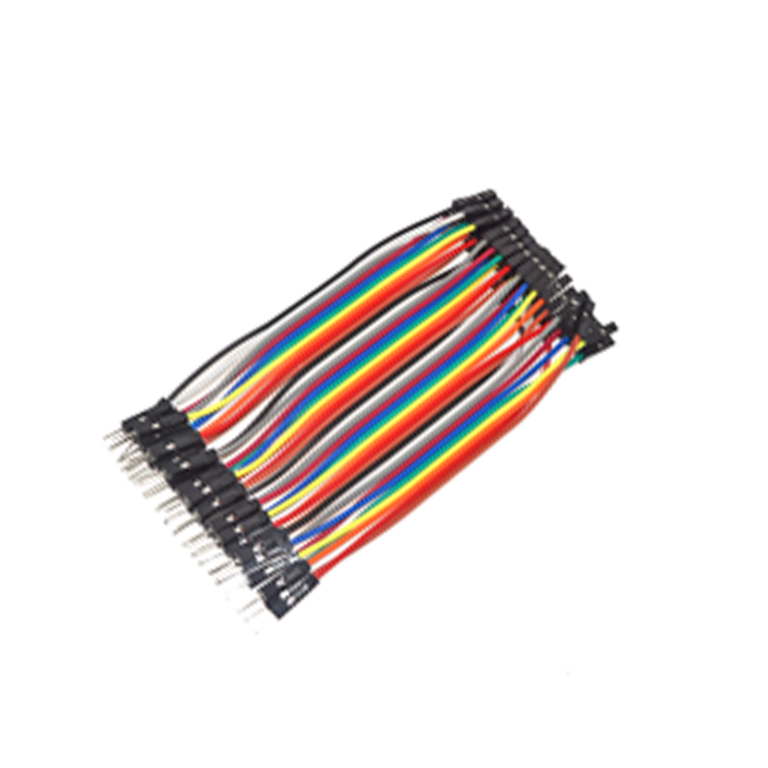 Male to Female 10cm - 40Pcs  Solderless Jumper Breadboard Wires