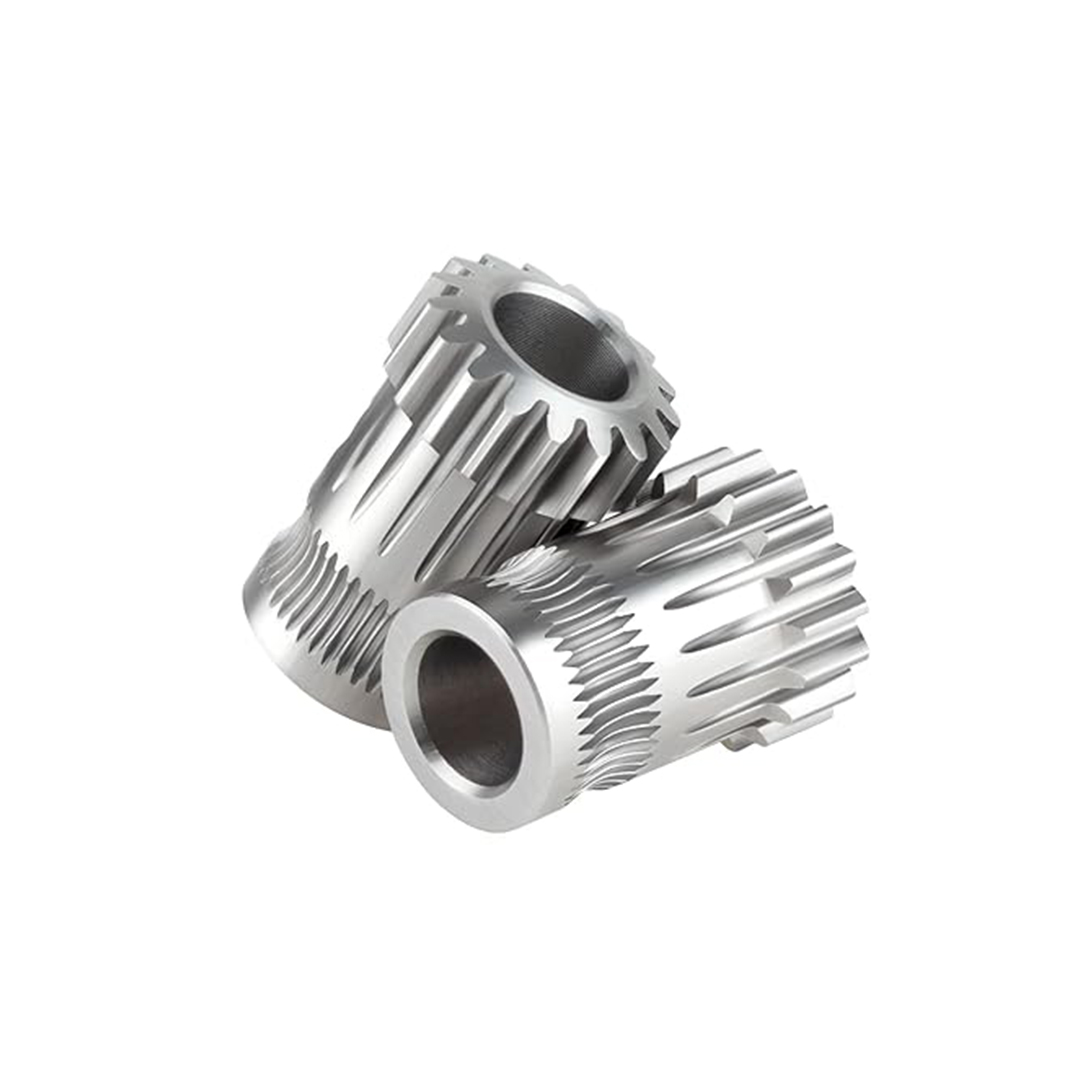 Stainless steel Btech extruder driver gear kit (same as photo) for MK2S/MK3/CR10S Pro etc.