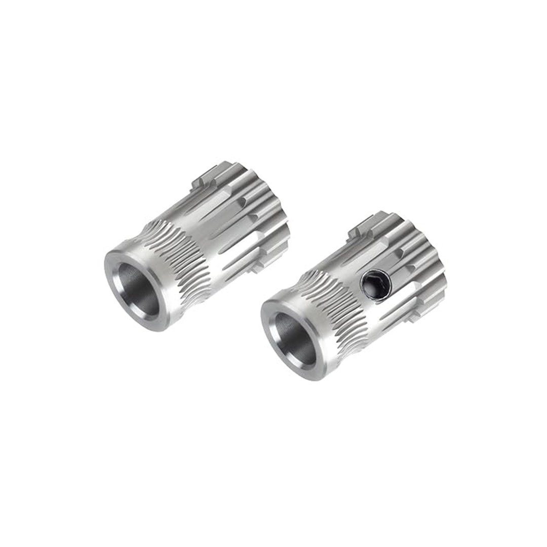 Stainless steel Btech extruder driver gear set (2pcs/set) (17T Inner bore 5mm 1.75mm) for MK2S/MK3/CR10S Pro etc.