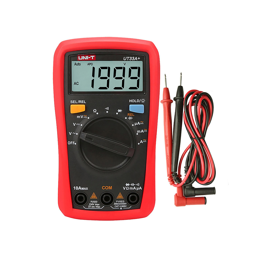 UNI-T UT33A+ Palm Size Digital Multimeter