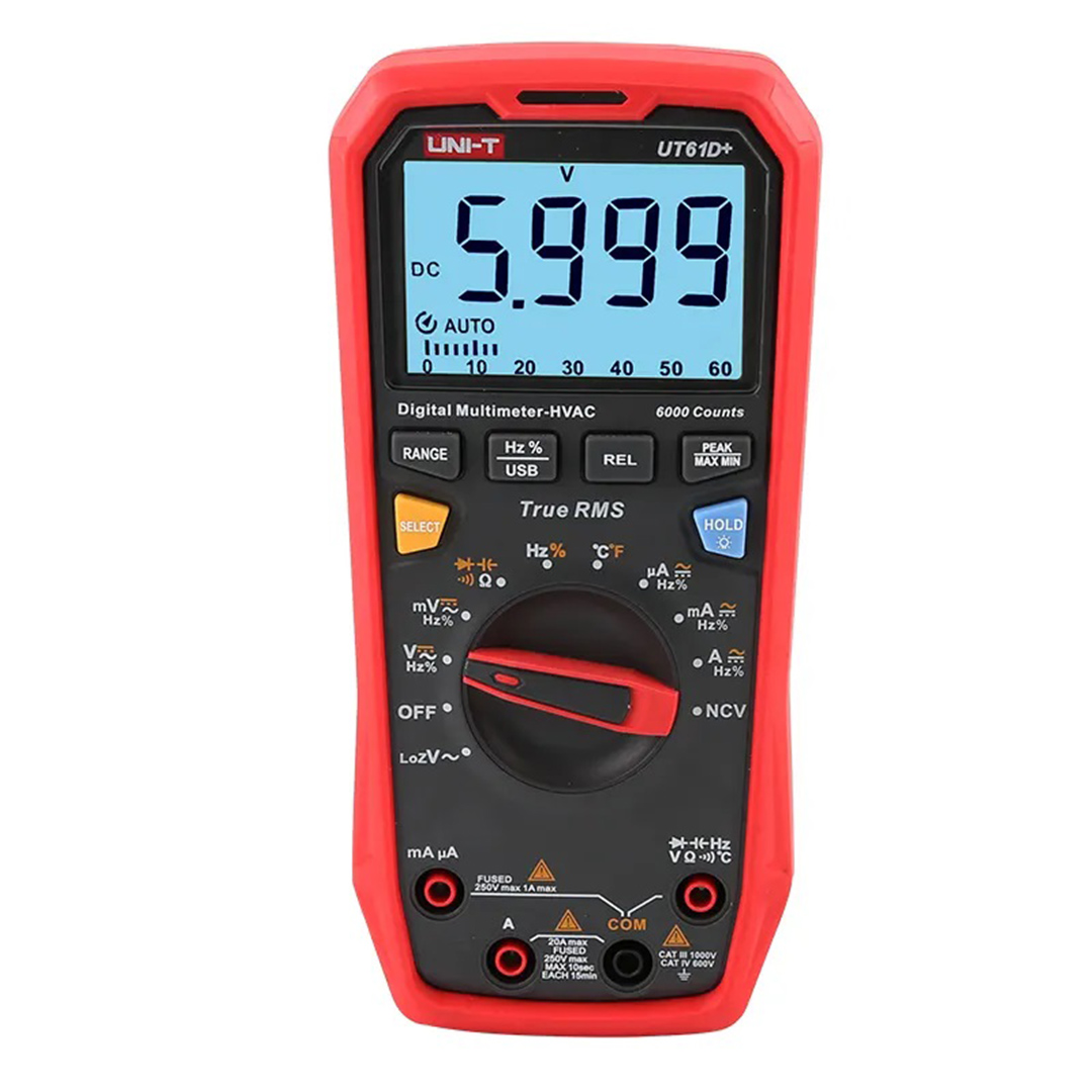 UNI-T UT61D+ 1000V True RMS Digital Multimeter