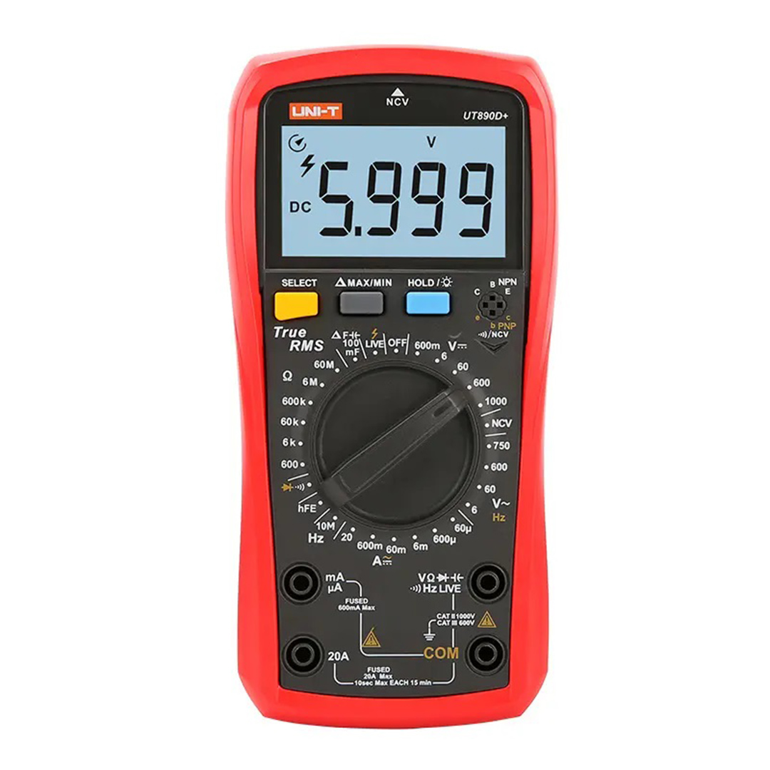 UNI-T UT890D+ True RMS Digital Multimeter