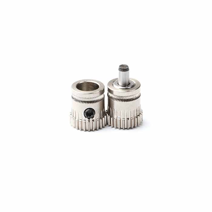 Btech stainless steel extruder driver gear 25T inner bore 8mm 1.75mm