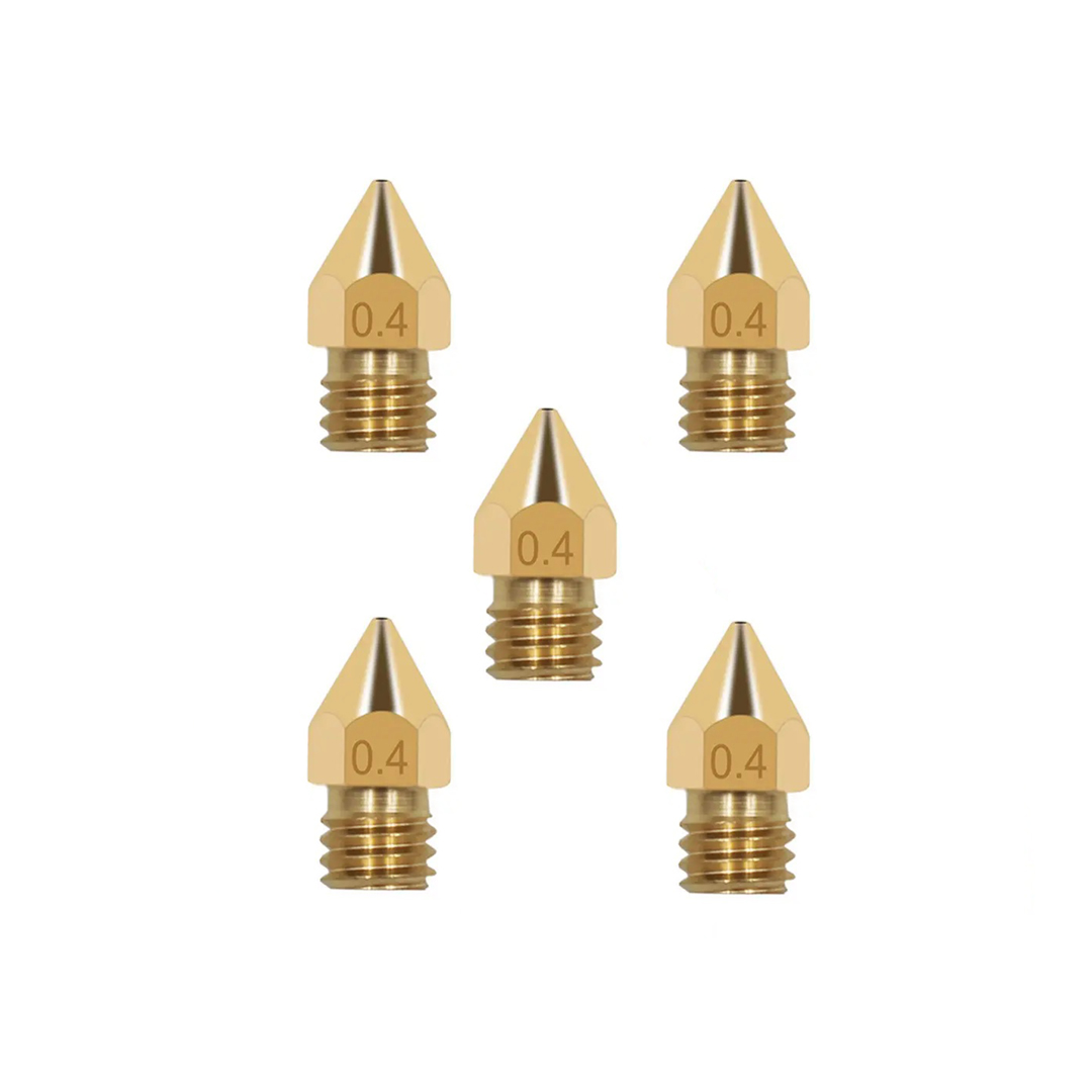 0.4 mm Brass  Nozzle (1.75mm)(CR10S Pro / CR10 Max) (5pcs)