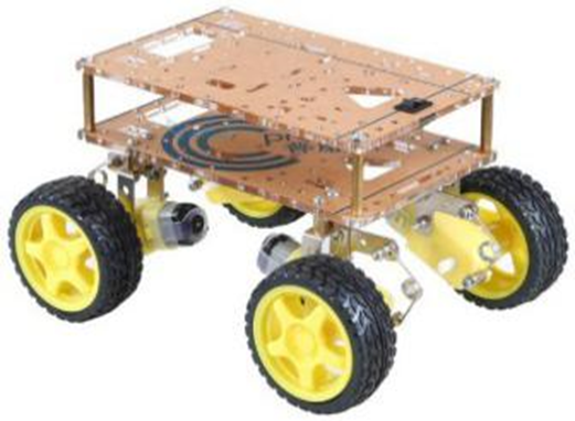 4WD Smart Robot Car Chassis Kits With Damping function	