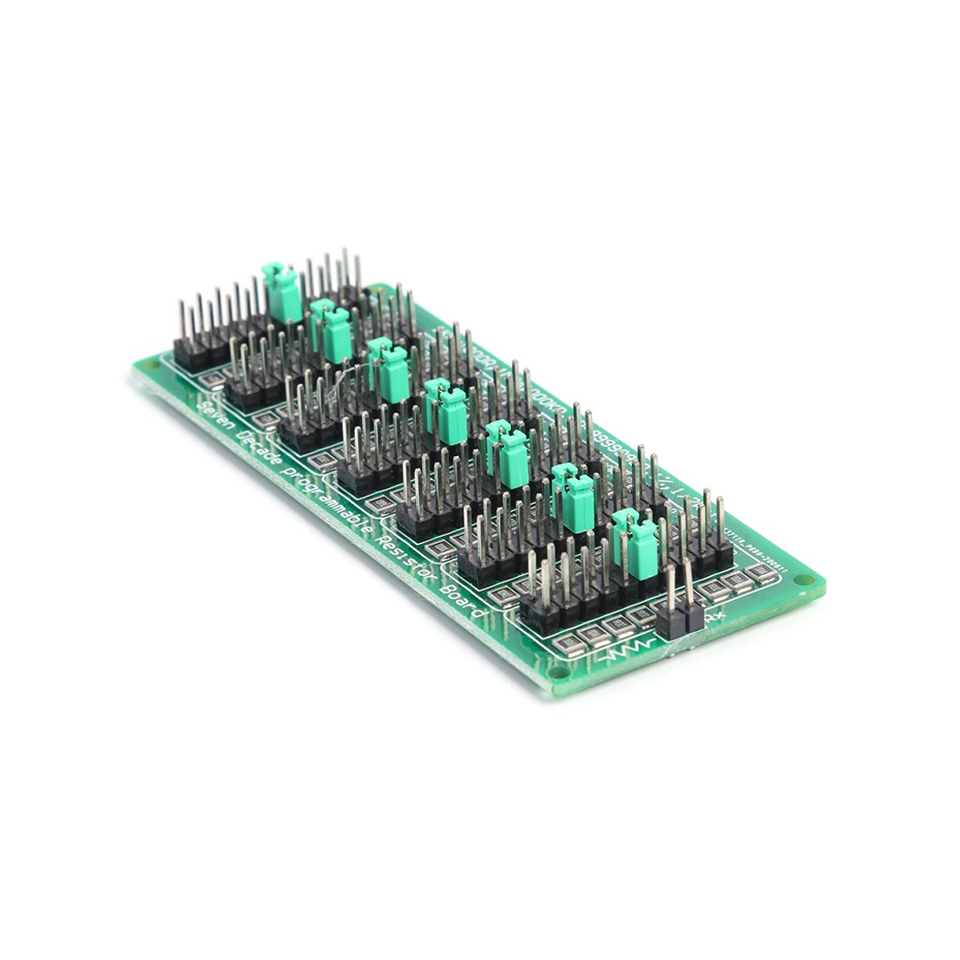 1R-9999999R programmable resistance board, eight-segment type 0.1R1R accuracy