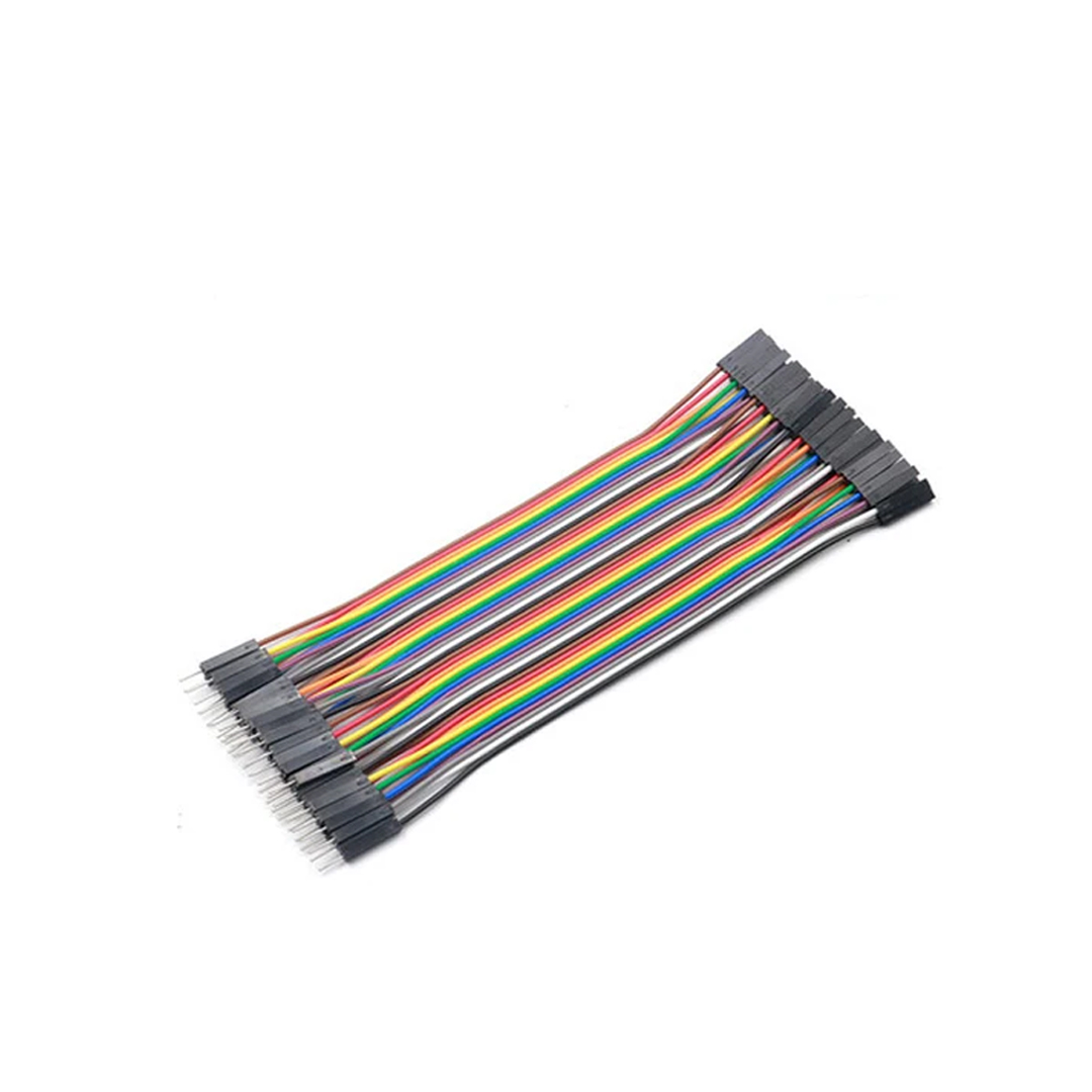 Male to Female 15cm - 40Pcs  Solderless Jumper Breadboard Wires