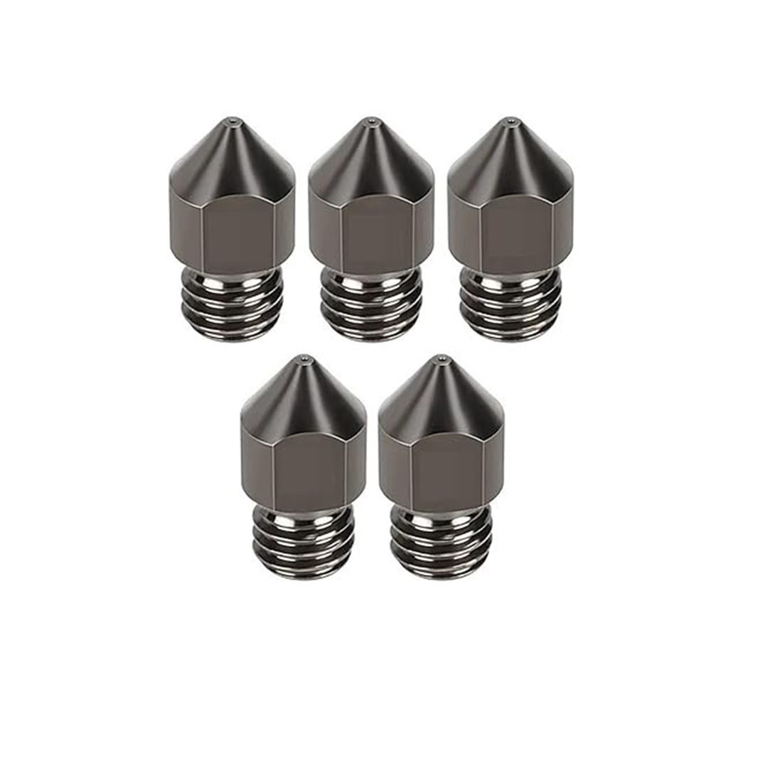 1.2 mm MK8 Hardned Steel  Nozzle (1.75mm)(MK8 & CR10) (5pcs)