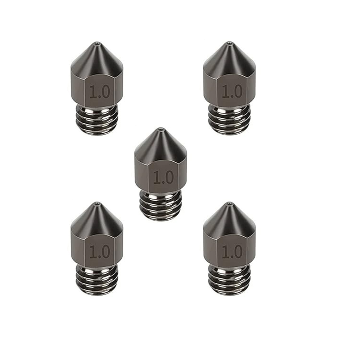 2 mm MK8 Hardned Steel  Nozzle (1.75mm)(MK8 & CR10) (5pcs)