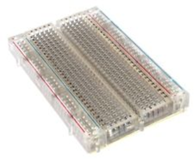 Breadboard (Transparent) 400 Tie Points