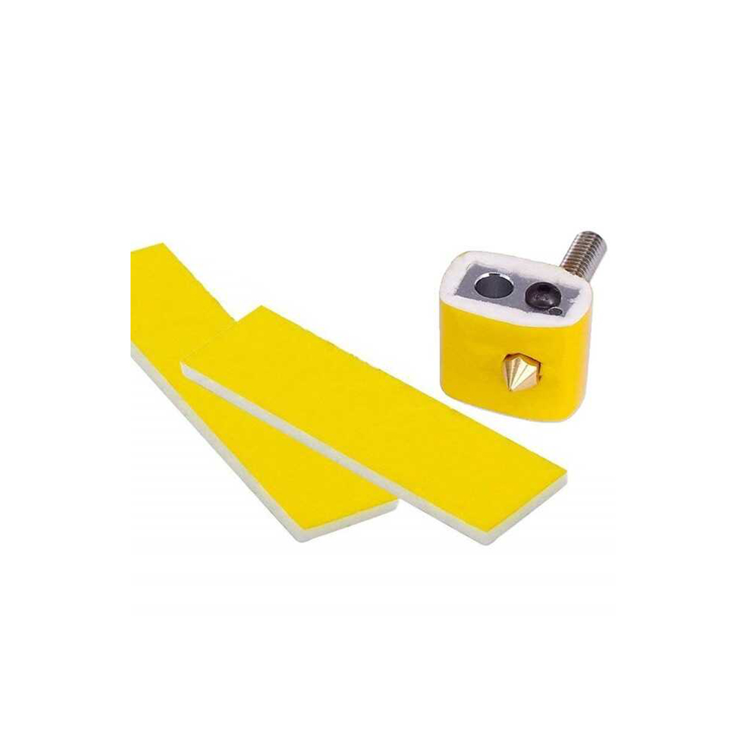 Nozzle/Heat block insulation cotton with Kapton tape 72*22*3mm (10pcs)