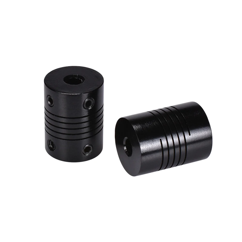 Flexible Shaft  Coupling 5*8mm Black (5 pcs)