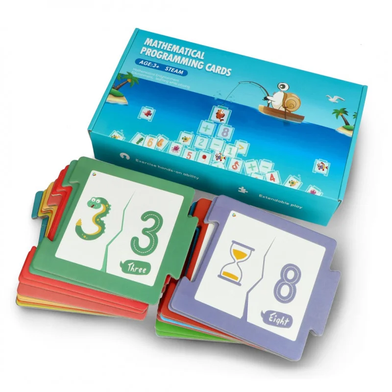 Robobloq Qobo Math Cards (3-6)