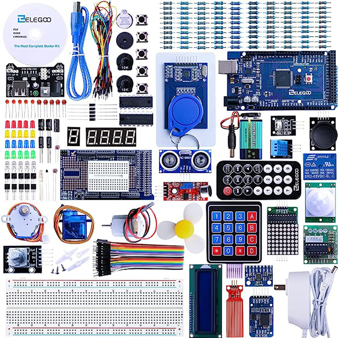 Arduino Kit(Arduino Mega 2560 Project Complete Starter Kit with Tutorial Available for Arduino)