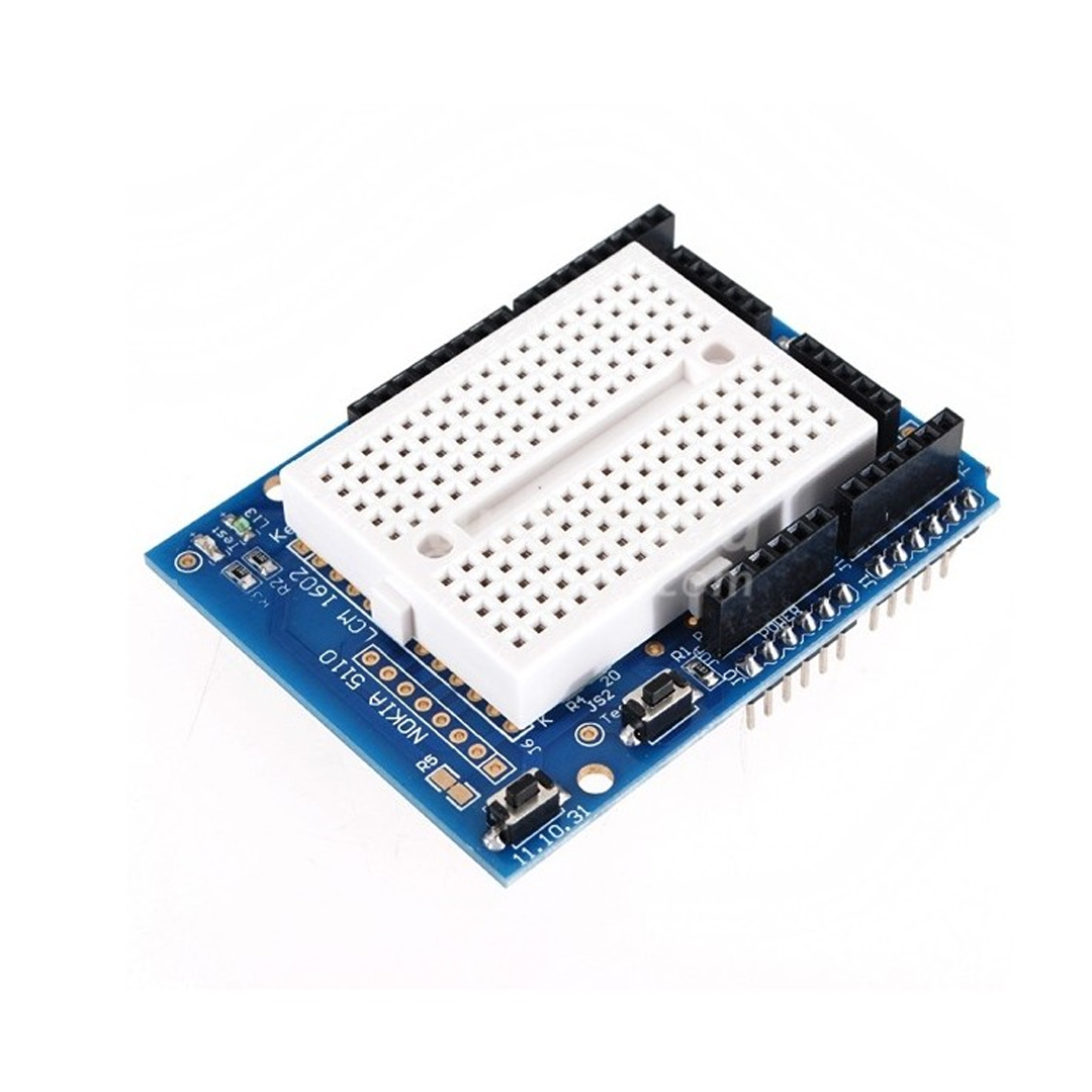 Arduino UNO R3 ProtoShield Shield With Mini BreadBoard