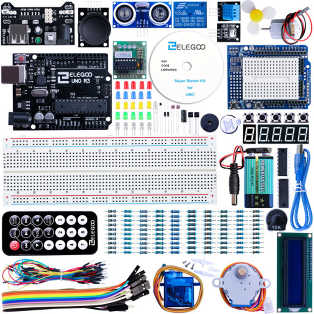 Arduino Kit(Super starter kit with tutorial  Available for Arduino Uno R3) 