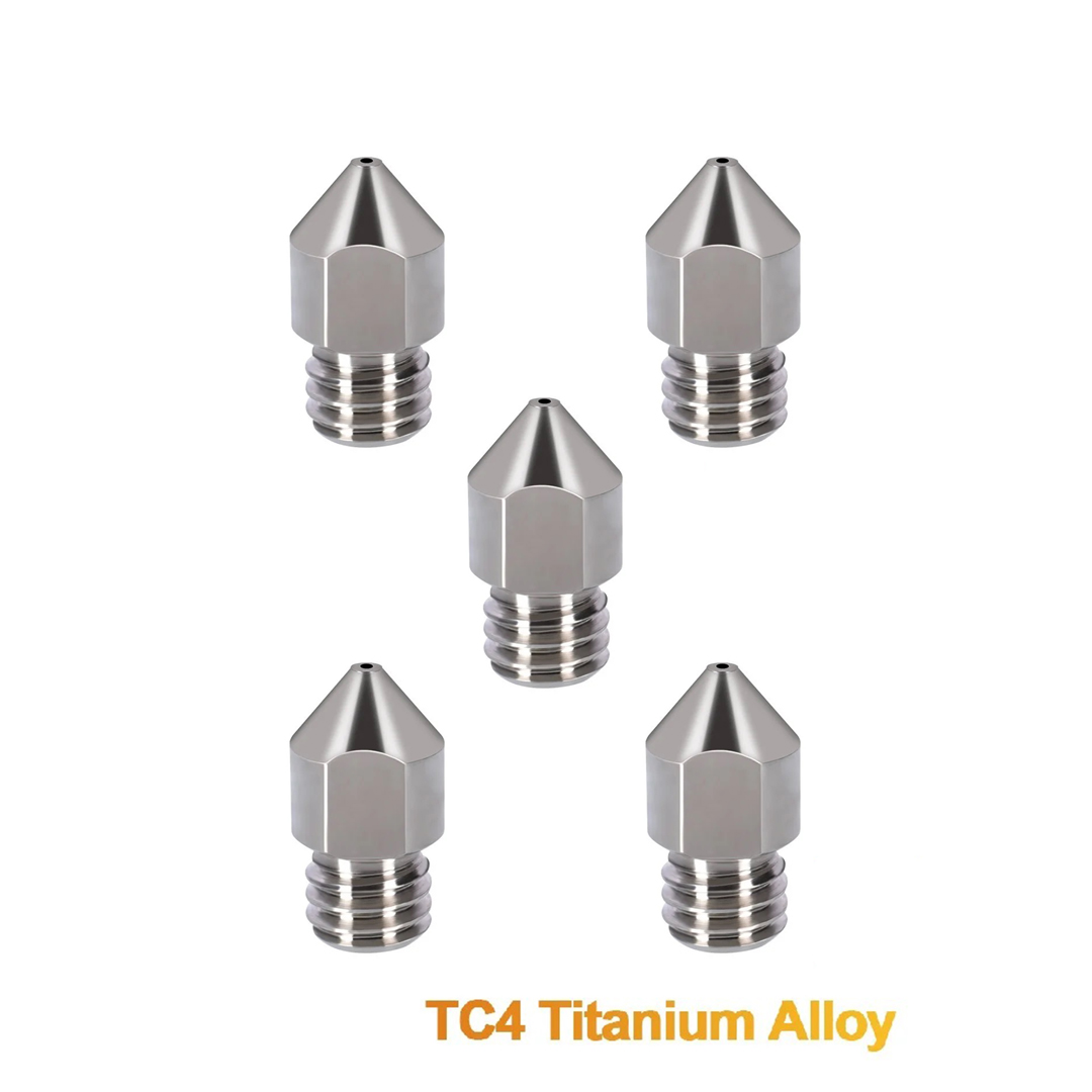 1.5 mm MK8 Titanium Alloy Nozzle (1.75mm)(MK8 & CR10) (5pcs)