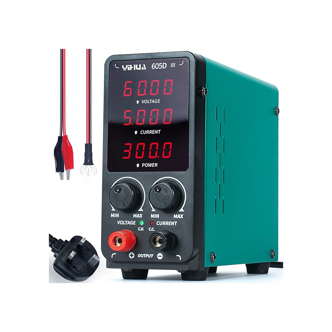 YIHUA 605D-III 60V  5A 300W DC Power Supply