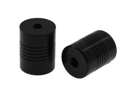 Flexible Shaft  Coupling 5*5mm Black (5 pcs)